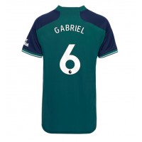 Arsenal Gabriel Magalhaes #6 Rezervni Dres za Ženska 2023-24 Kratak Rukav